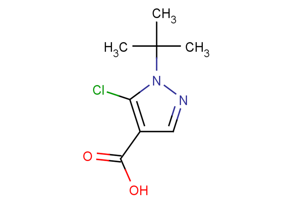 1-tert-butyl-5-chloro-1H-pyrazole-4-carboxylic acid