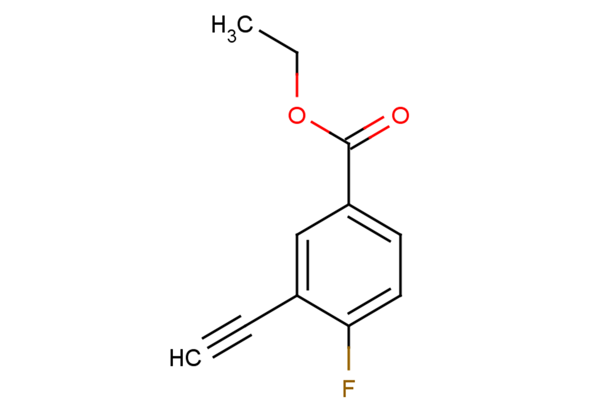 ethyl 3-ethynyl-4-fluorobenzoate