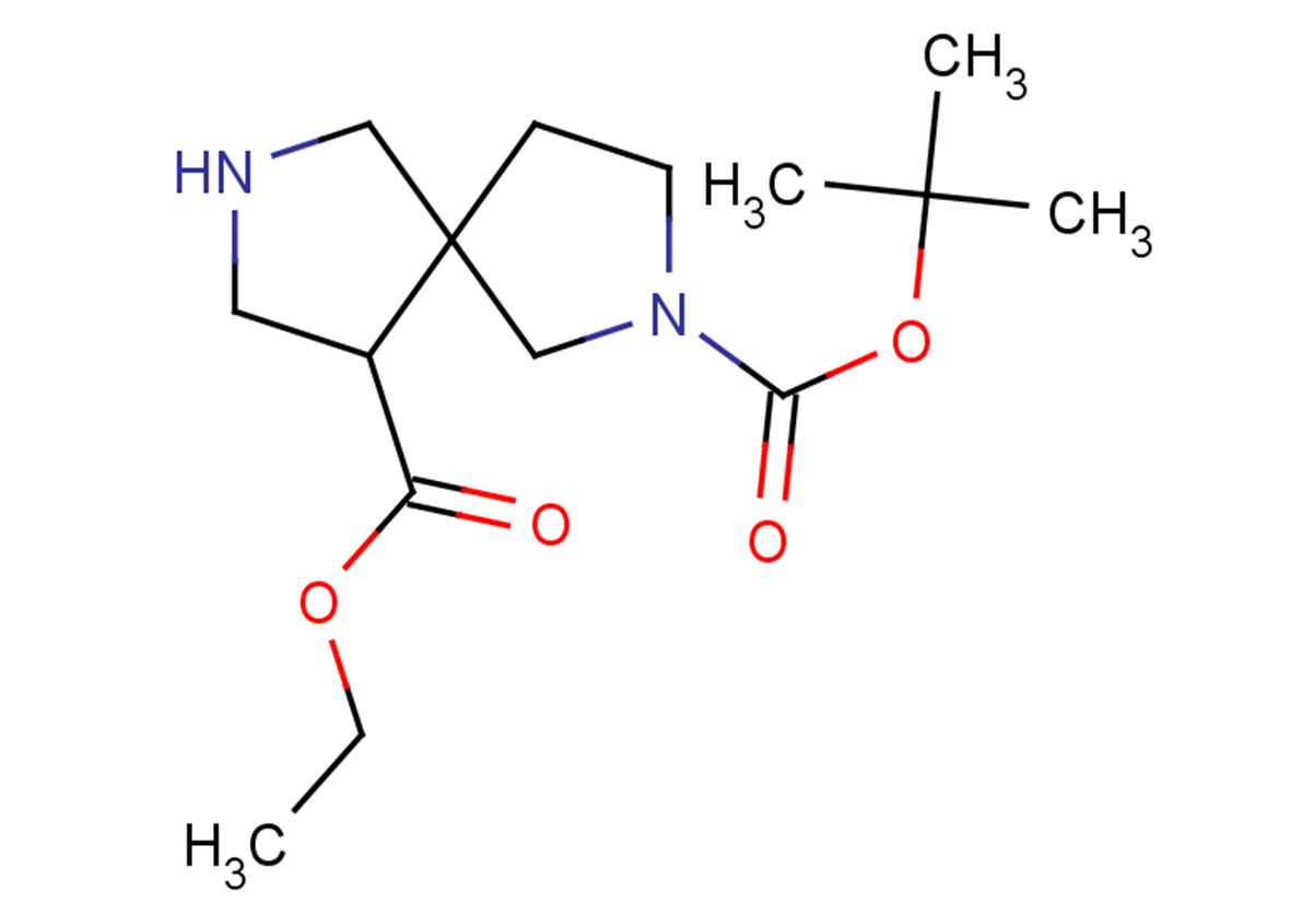 2-tert-butyl 9-ethyl 2,7-diazaspiro[4.4]nonane-2,9-dicarboxylate
