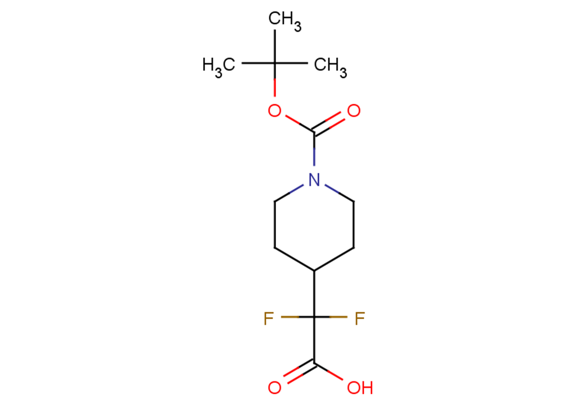 2-{1-[(tert-butoxy)carbonyl]piperidin-4-yl}-2,2-difluoroacetic acid