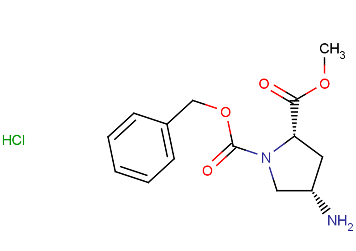 1-benzyl 2-methyl (2S,4S)-4-aminopyrrolidine-1,2-dicarboxylate hydrochloride