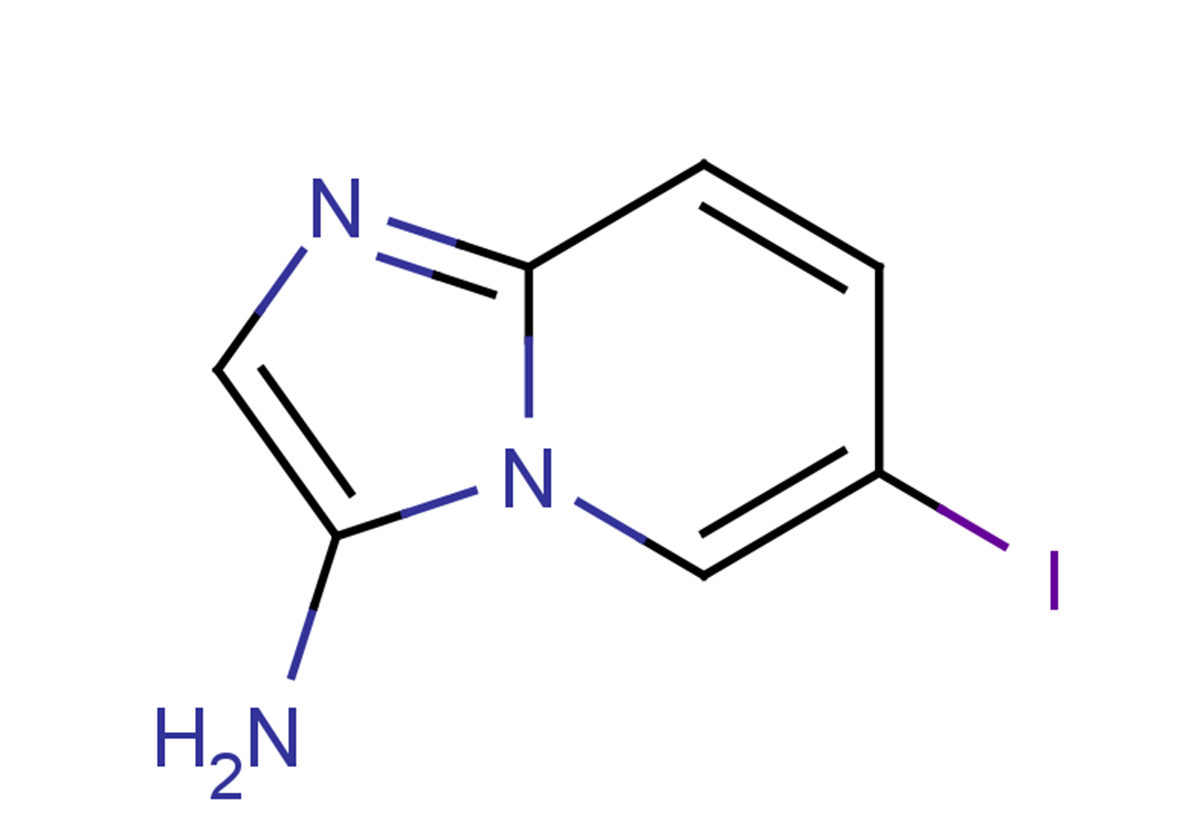 6-iodoimidazo[1,2-a]pyridin-3-amine