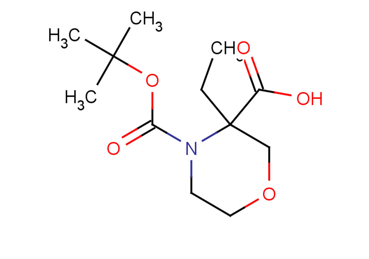 4-[(tert-butoxy)carbonyl]-3-ethylmorpholine-3-carboxylic acid