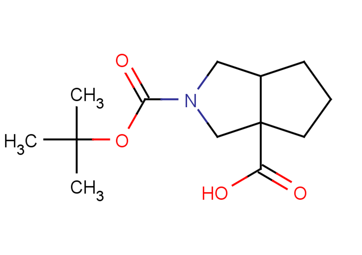 2-[(tert-butoxy)carbonyl]-octahydrocyclopenta[c]pyrrole-3a-carboxylic acid
