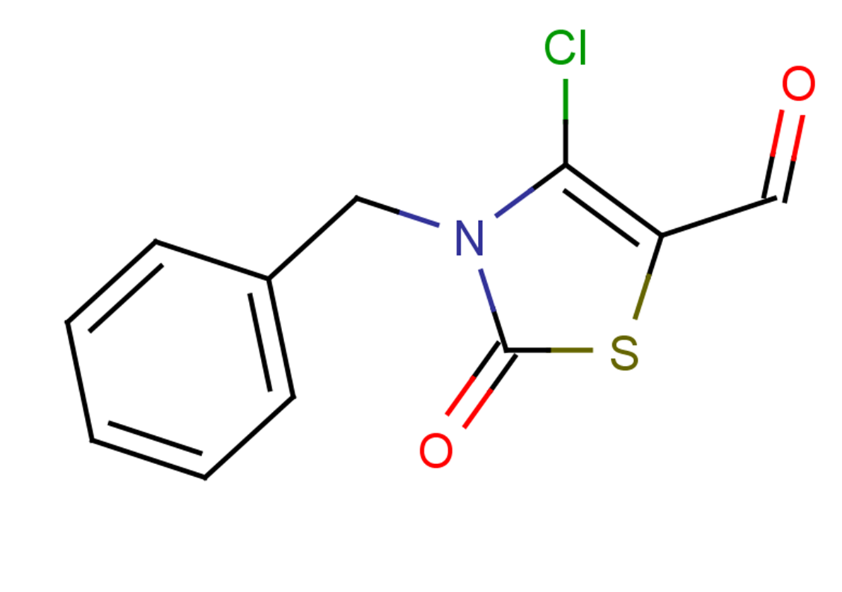 3-benzyl-4-chloro-2-oxo-2,3-dihydro-1,3-thiazole-5-carbaldehyde
