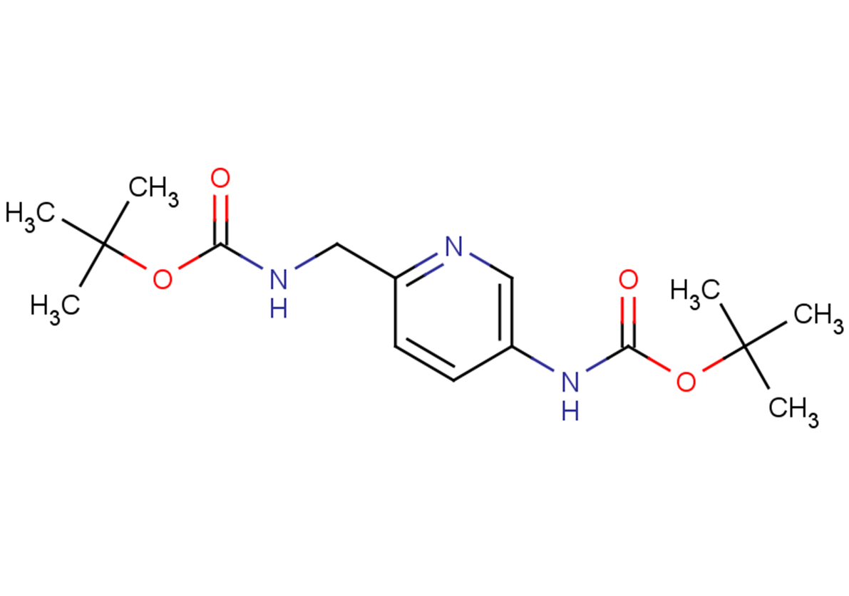 tert-butyl N-[6-({[(tert-butoxy)carbonyl]amino}methyl)pyridin-3-yl]carbamate