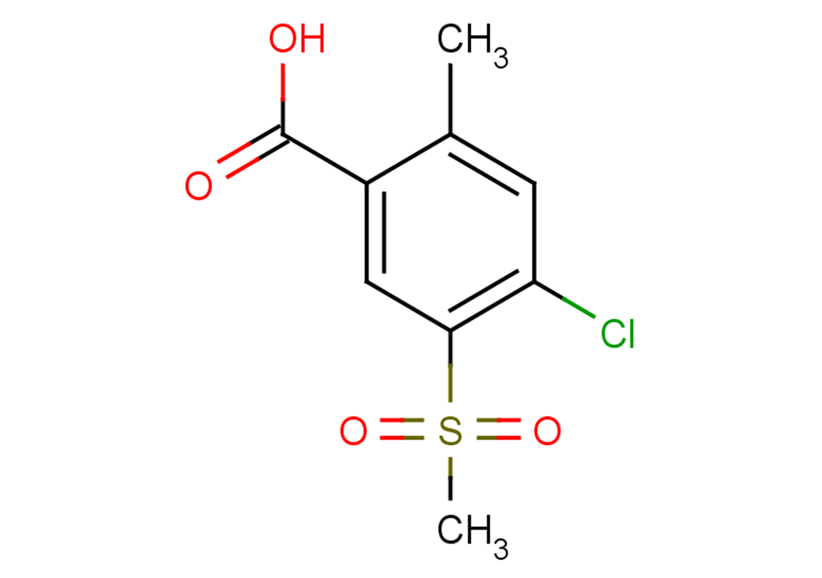 4-chloro-5-methanesulfonyl-2-methylbenzoic acid