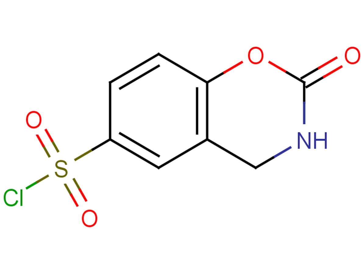 2-oxo-3,4-dihydro-2H-1,3-benzoxazine-6-sulfonyl chloride