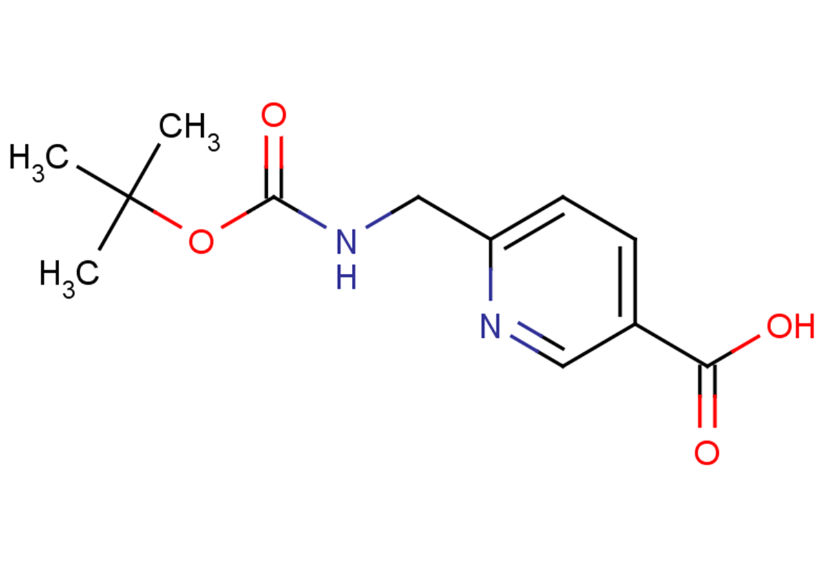 6-({[(tert-butoxy)carbonyl]amino}methyl)pyridine-3-carboxylic acid