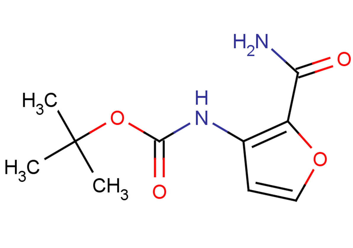 tert-butyl N-(2-carbamoylfuran-3-yl)carbamate