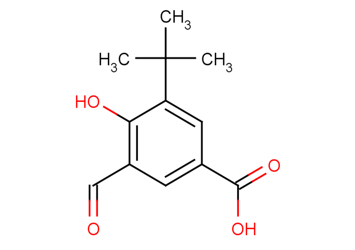 3-tert-butyl-5-formyl-4-hydroxybenzoic acid