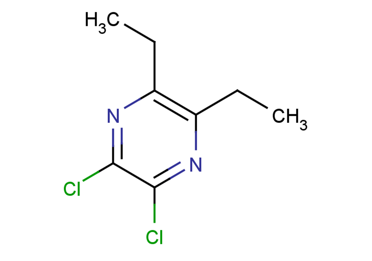 2,3-dichloro-5,6-diethylpyrazine