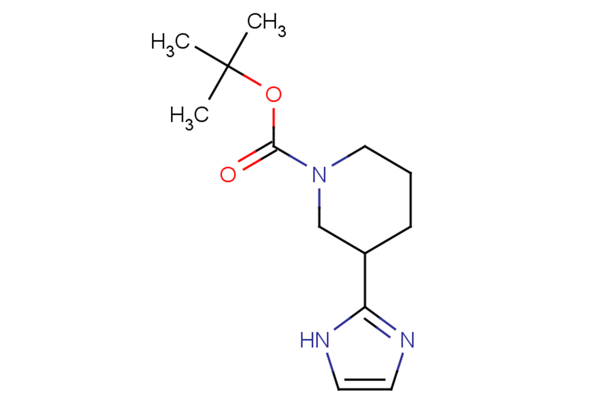 tert-butyl 3-(1H-imidazol-2-yl)piperidine-1-carboxylate