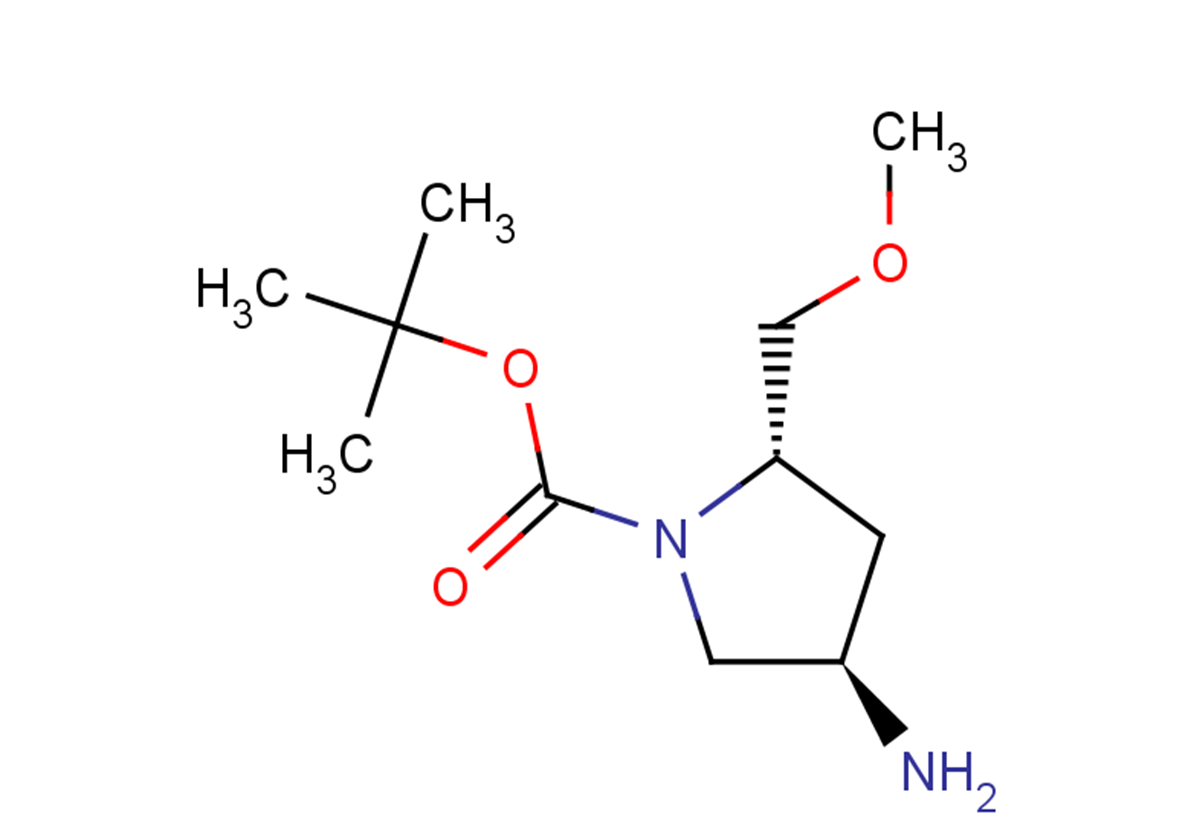 tert-butyl (2S,4R)-4-amino-2-(methoxymethyl)pyrrolidine-1-carboxylate