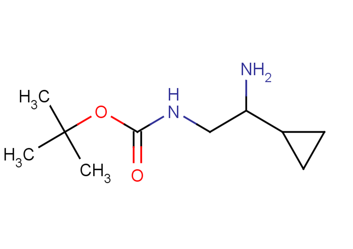 tert-butyl N-(2-amino-2-cyclopropylethyl)carbamate