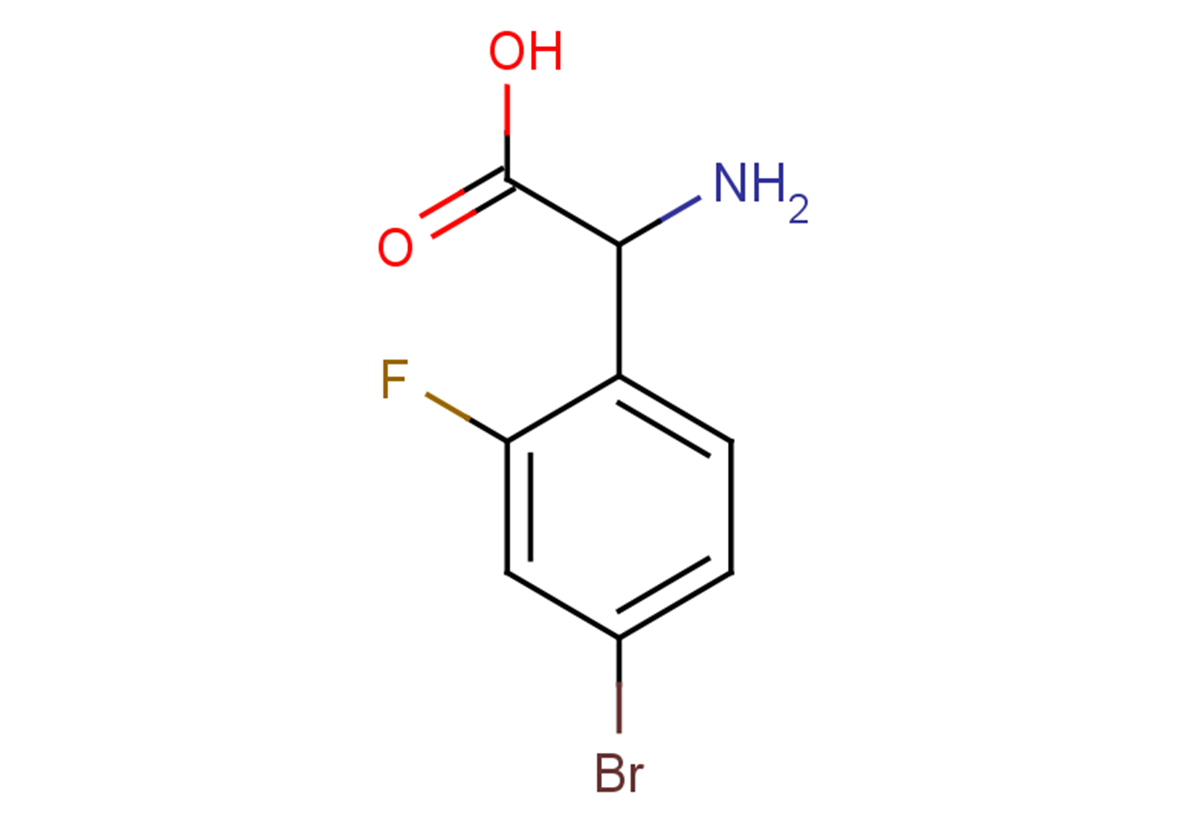 2-amino-2-(4-bromo-2-fluorophenyl)acetic acid