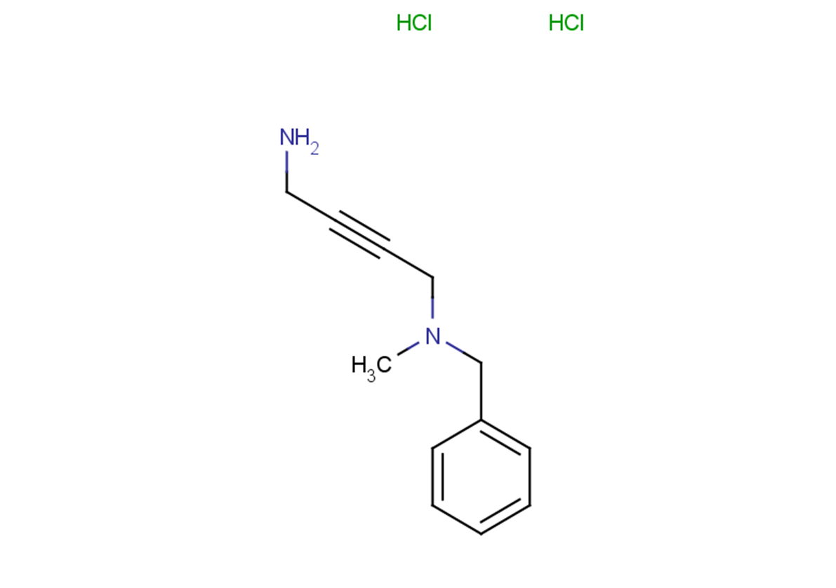 (4-aminobut-2-yn-1-yl)(benzyl)methylamine dihydrochloride
