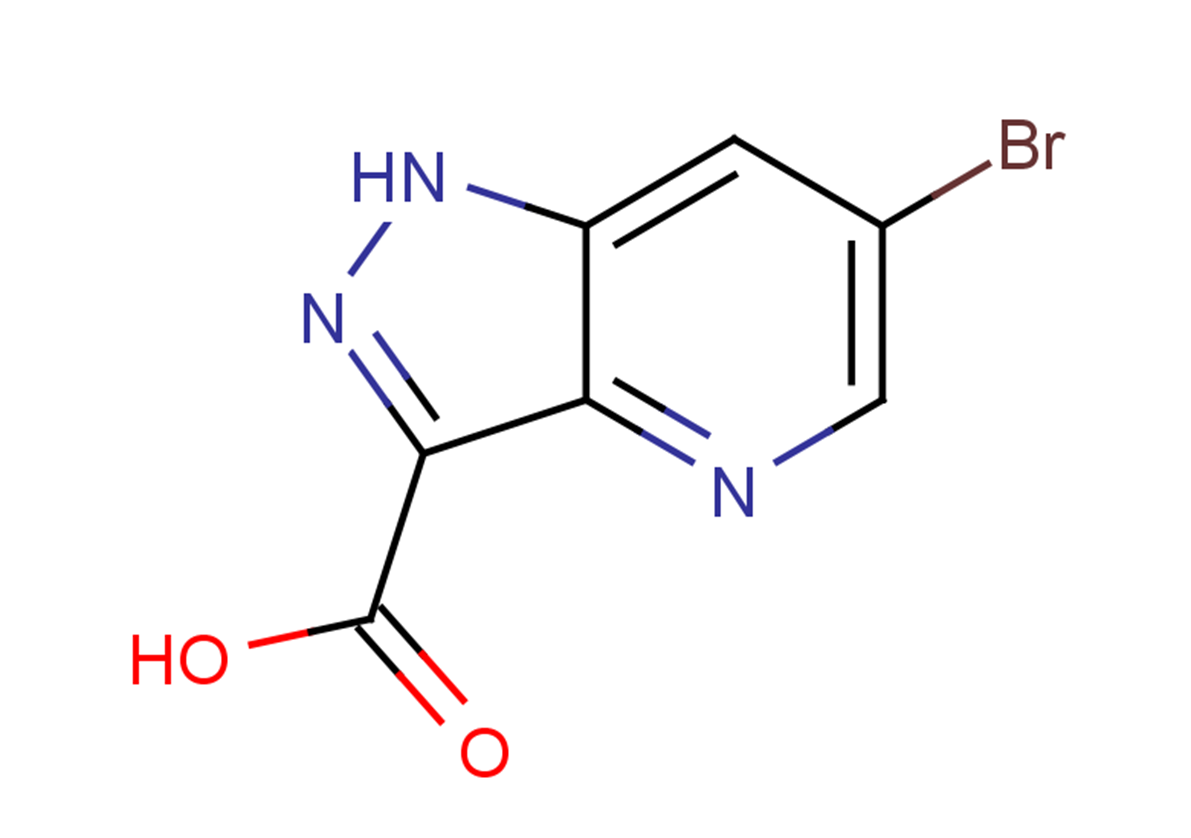 6-bromo-1H-pyrazolo[4,3-b]pyridine-3-carboxylic acid