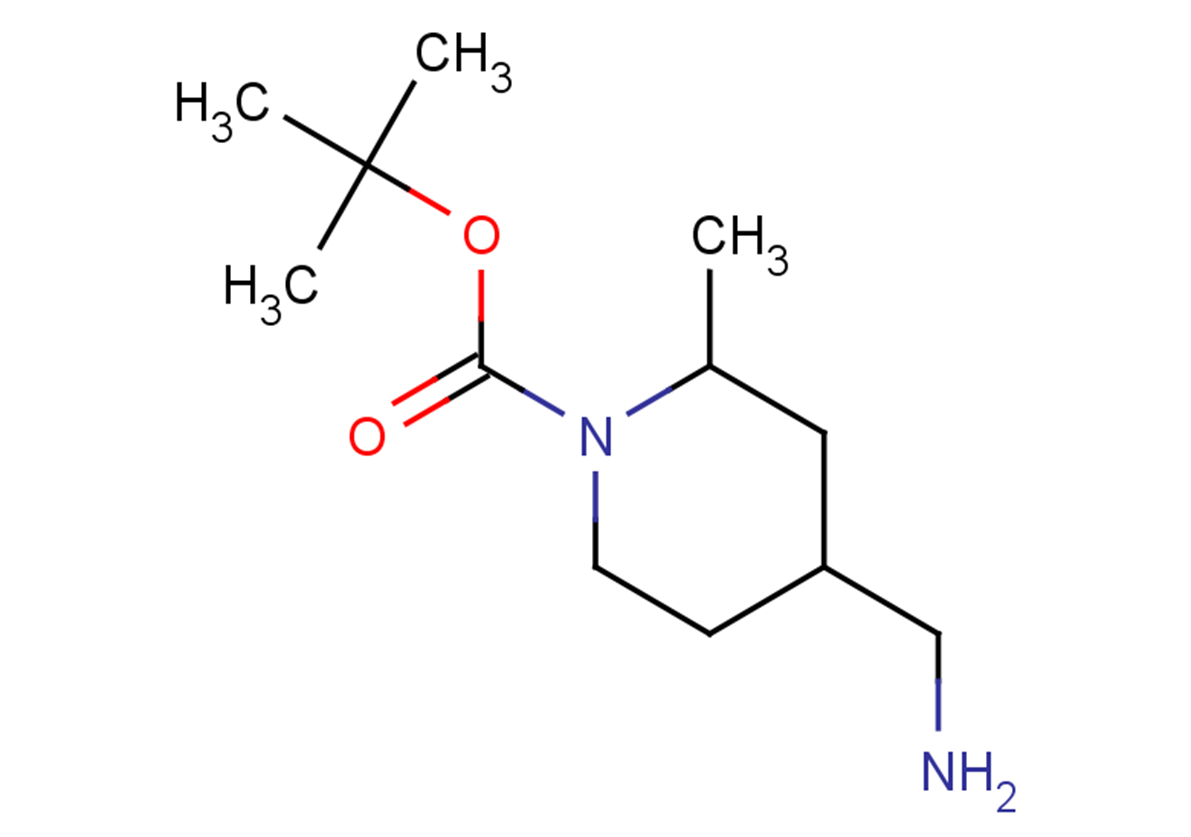 tert-butyl 4-(aminomethyl)-2-methylpiperidine-1-carboxylate