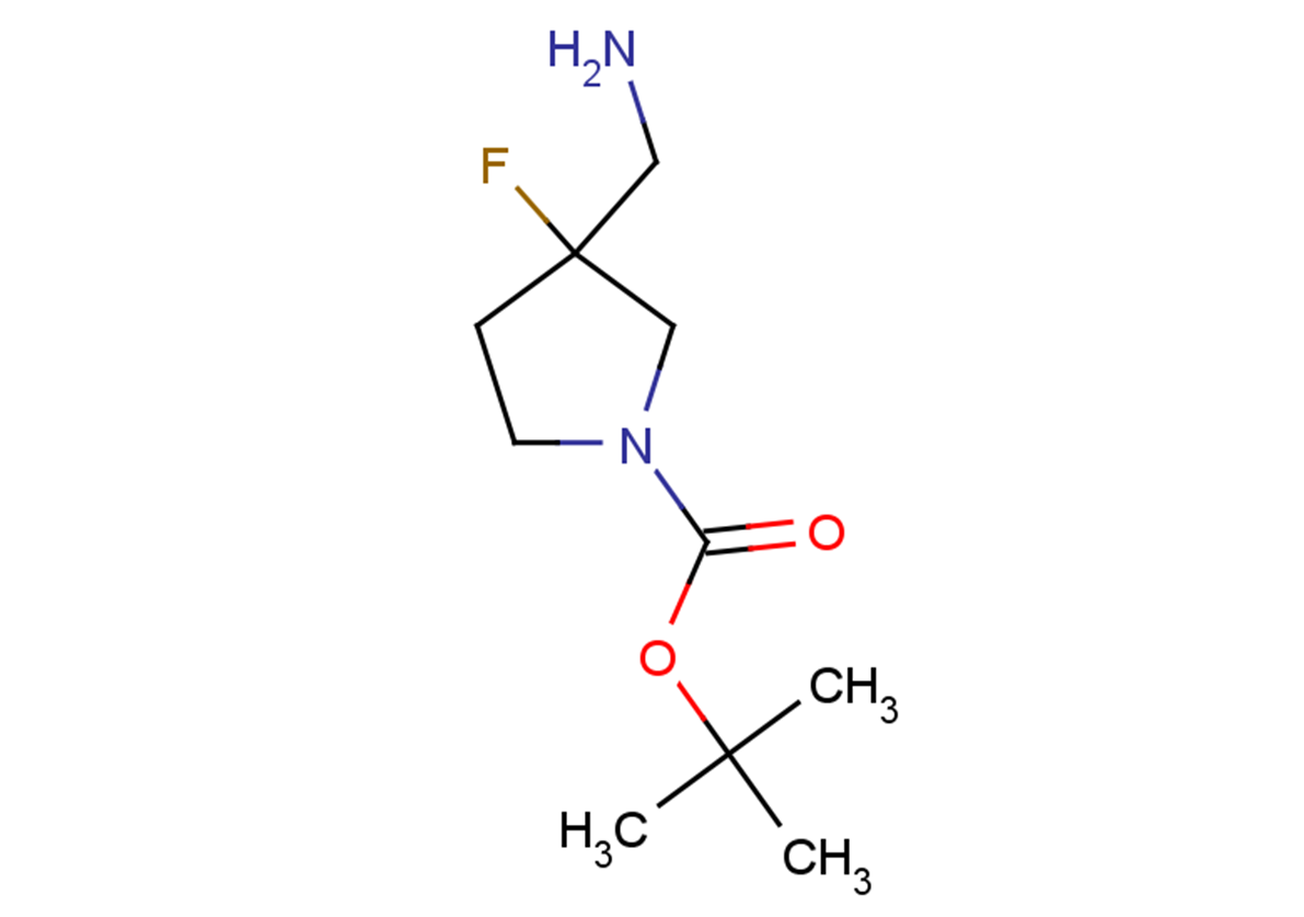 tert-butyl 3-(aminomethyl)-3-fluoropyrrolidine-1-carboxylate