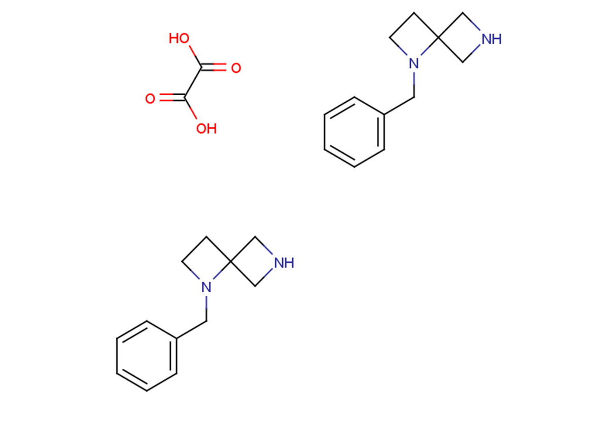 bis(1-benzyl-1,6-diazaspiro[3.3]heptane); oxalic acid