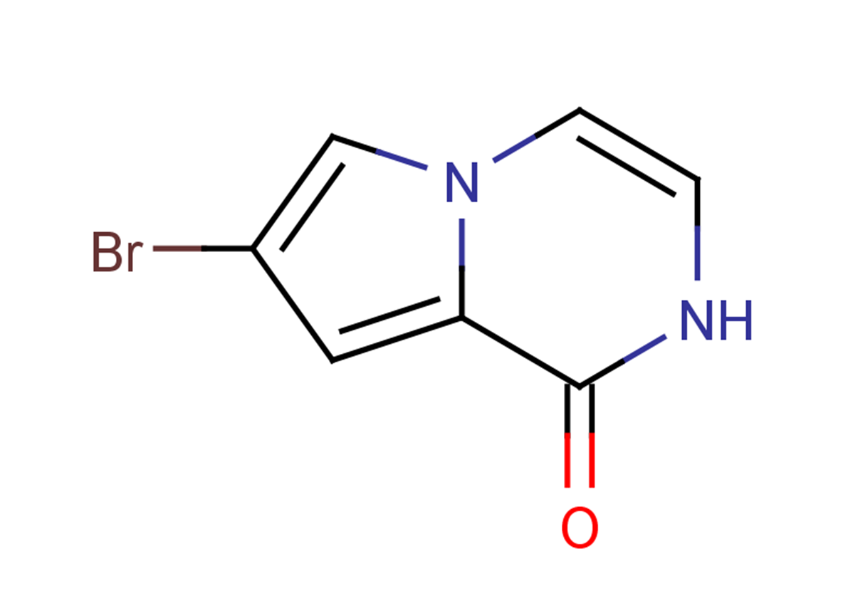 7-bromo-1H,2H-pyrrolo[1,2-a]pyrazin-1-one