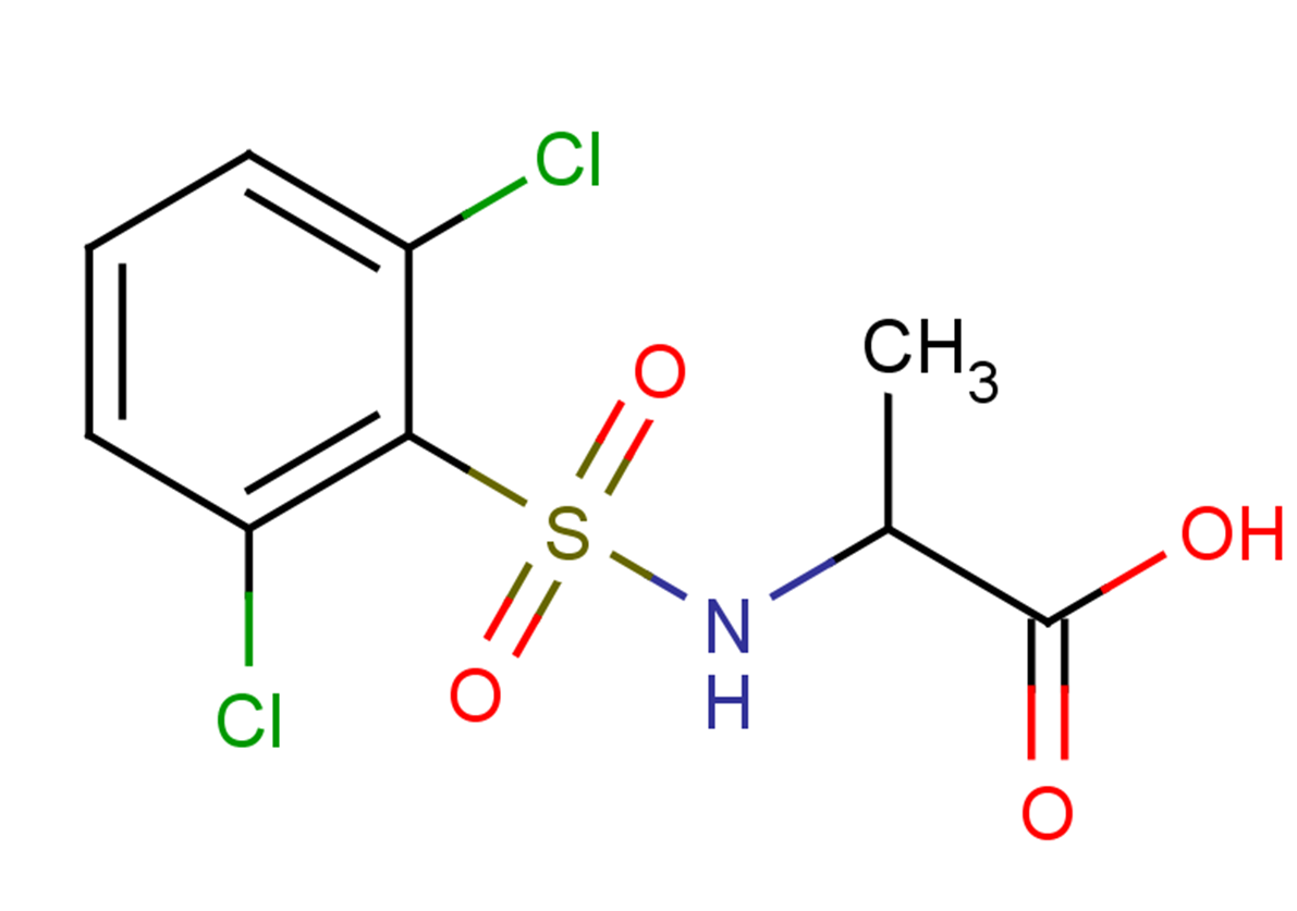 2-[(2,6-dichlorobenzene)sulfonamido]propanoic acid
