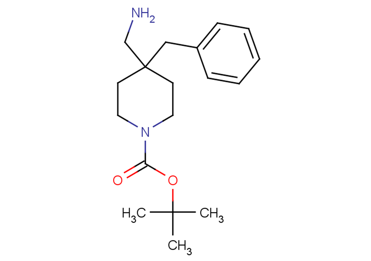tert-butyl 4-(aminomethyl)-4-benzylpiperidine-1-carboxylate