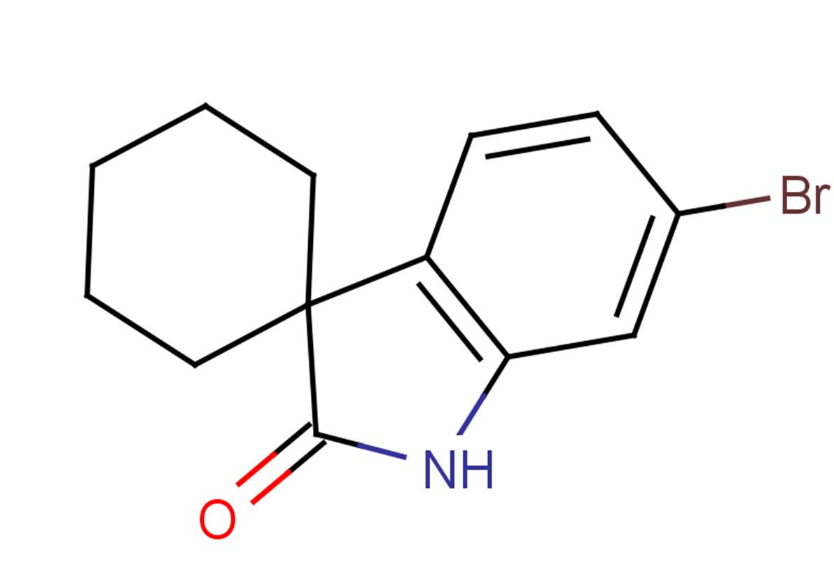 6'-bromo-1',2'-dihydrospiro[cyclohexane-1,3'-indole]-2'-one