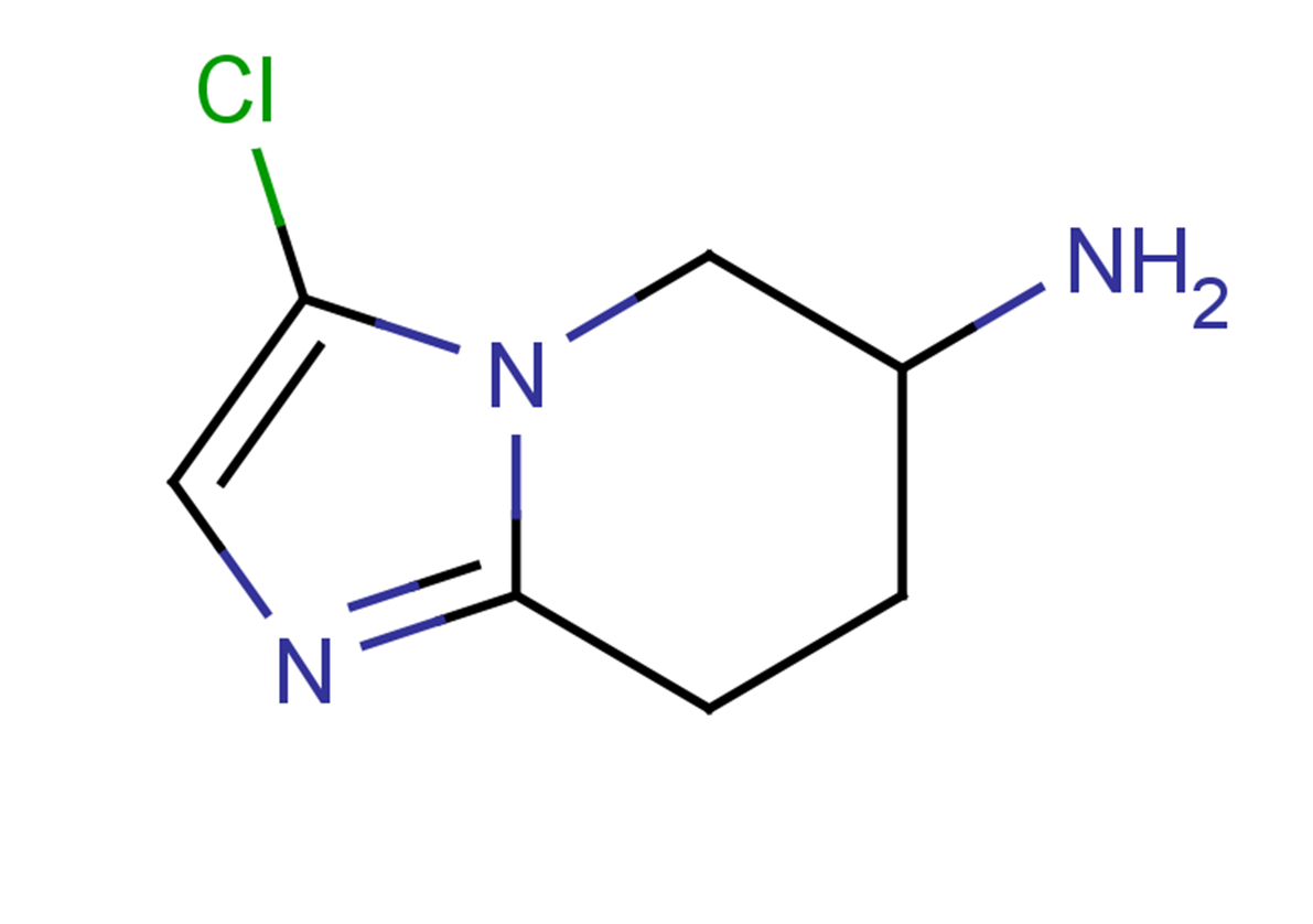 3-chloro-5H,6H,7H,8H-imidazo[1,2-a]pyridin-6-amine