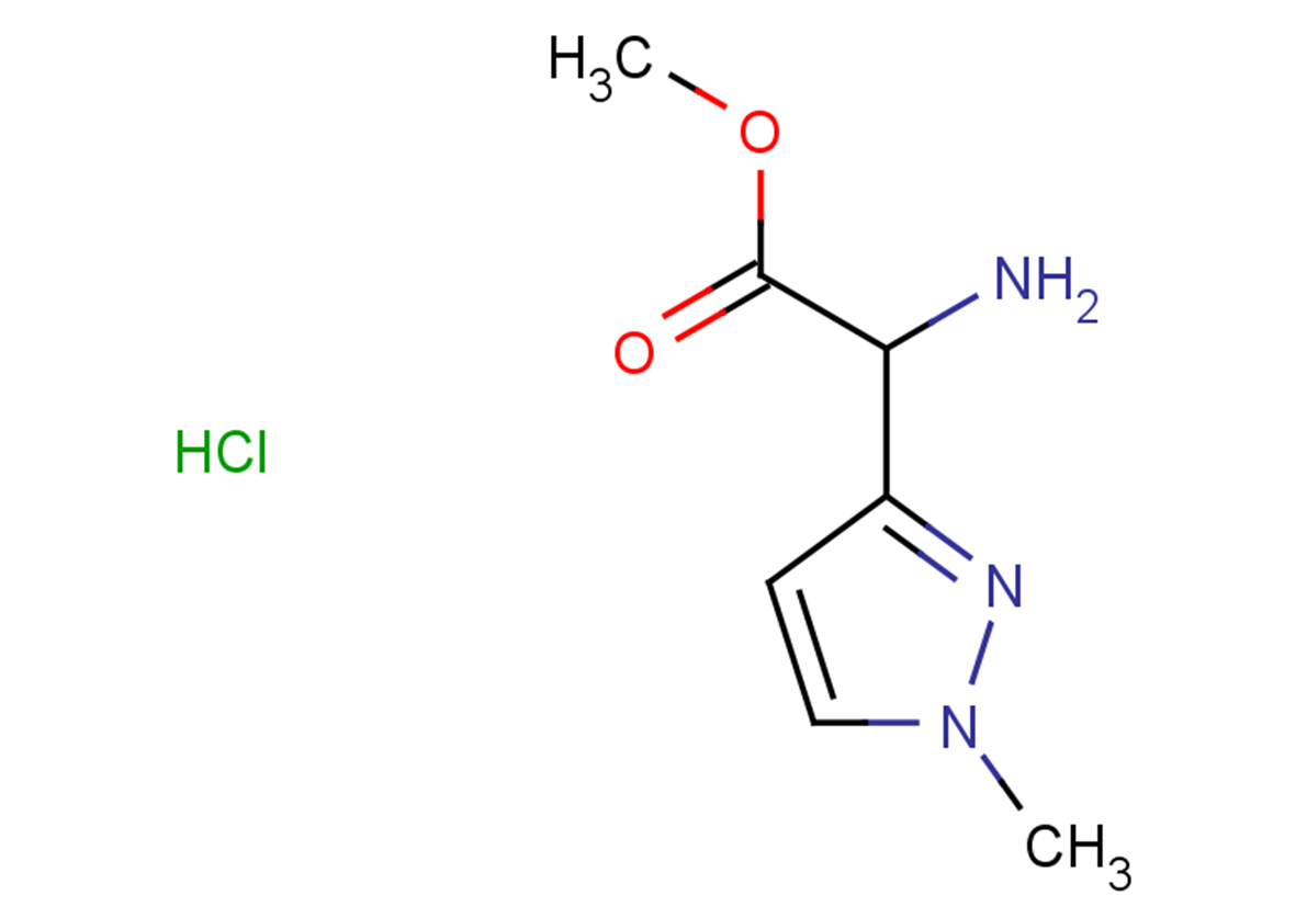 methyl 2-amino-2-(1-methyl-1H-pyrazol-3-yl)acetate hydrochloride