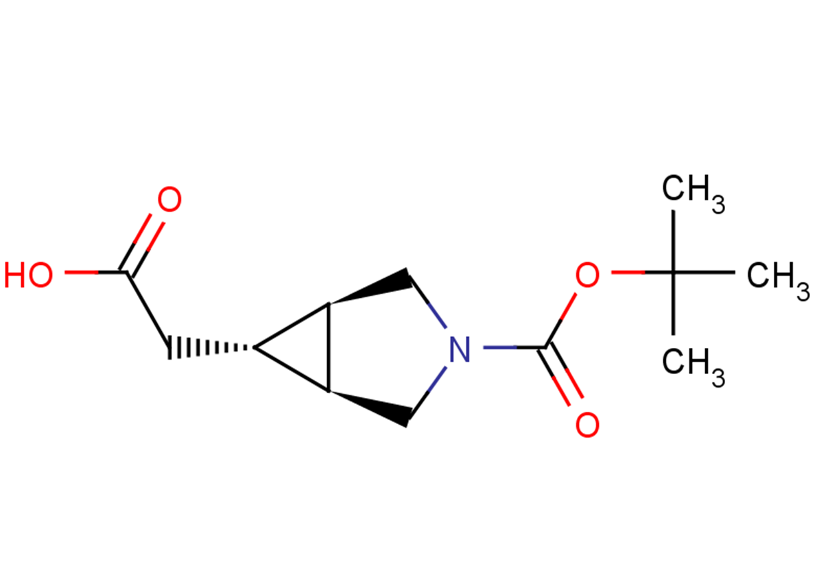 2-[(1R,5S,6S)-3-[(tert-butoxy)carbonyl]-3-azabicyclo[3.1.0]hexan-6-yl]acetic acid