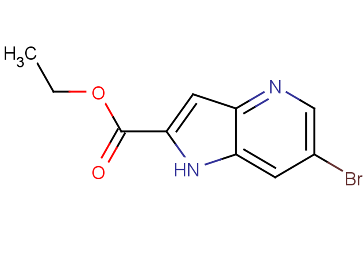 ethyl 6-bromo-1H-pyrrolo[3,2-b]pyridine-2-carboxylate
