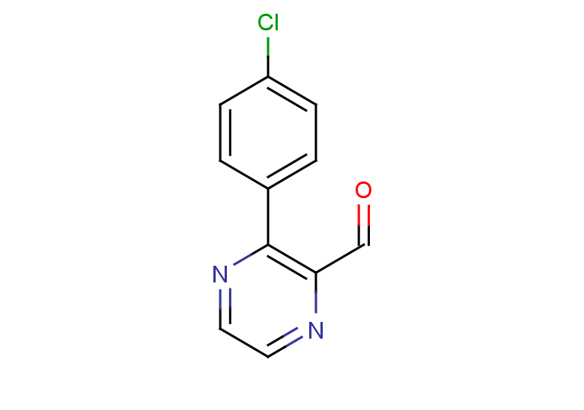 3-(4-chlorophenyl)pyrazine-2-carbaldehyde