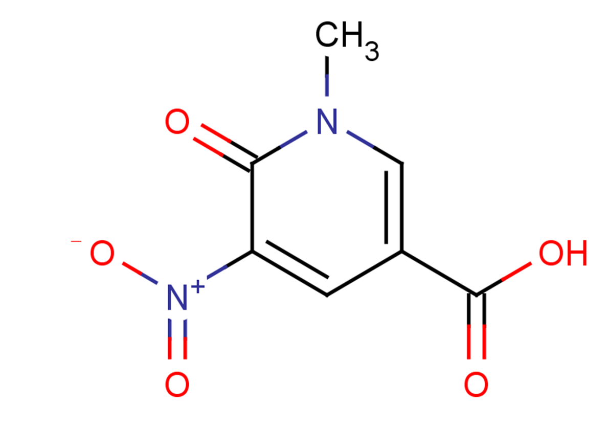 1-methyl-5-nitro-6-oxo-1,6-dihydropyridine-3-carboxylic acid