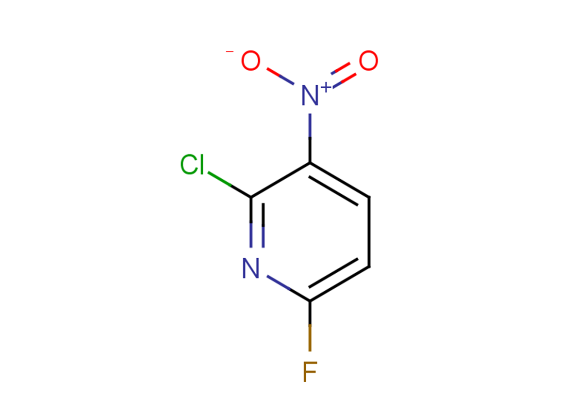 2-chloro-6-fluoro-3-nitropyridine