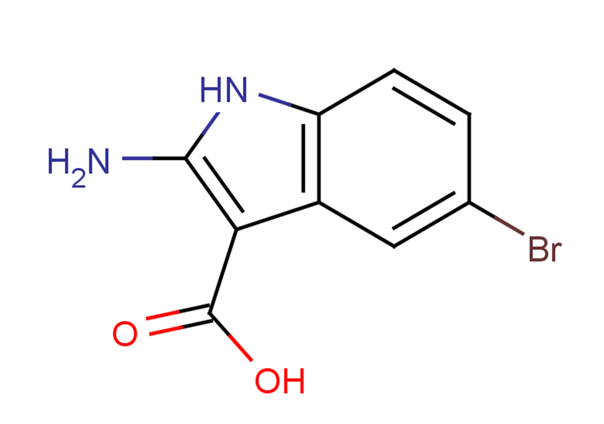 2-amino-5-bromo-1H-indole-3-carboxylic acid