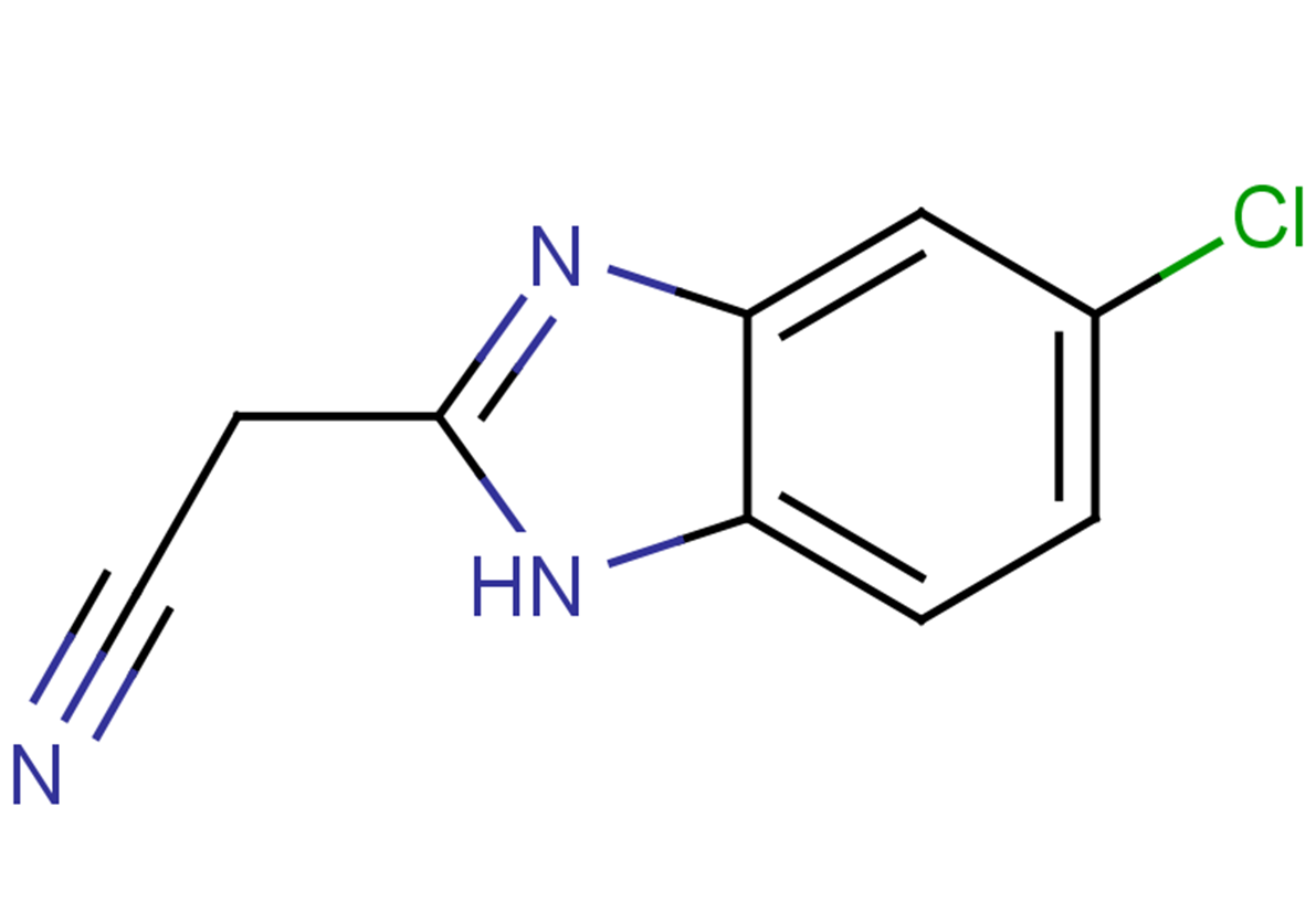 2-(5-chloro-1H-1,3-benzodiazol-2-yl)acetonitrile