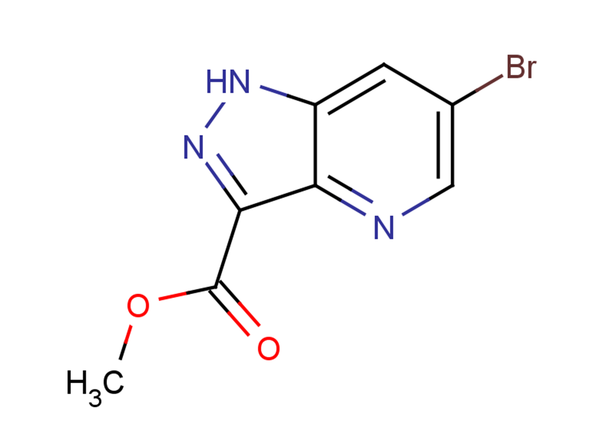 methyl 6-bromo-1H-pyrazolo[4,3-b]pyridine-3-carboxylate