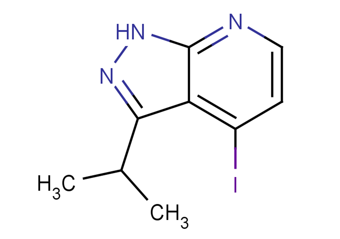 4-iodo-3-(propan-2-yl)-1H-pyrazolo[3,4-b]pyridine