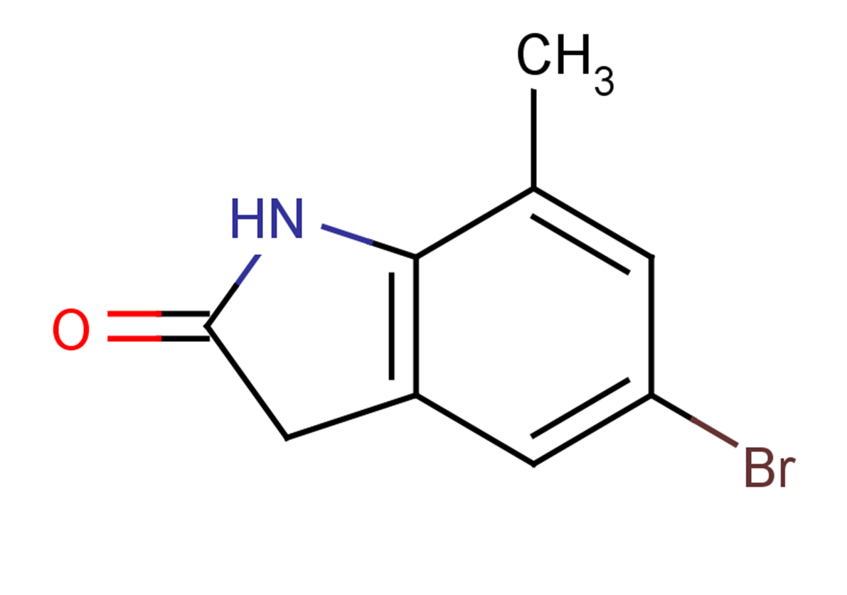 5-bromo-7-methyl-2,3-dihydro-1H-indol-2-one