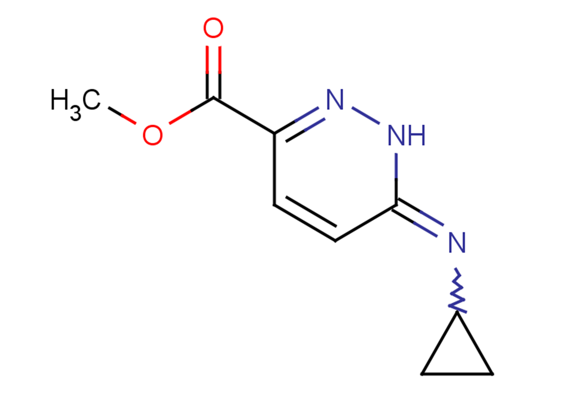 methyl 6-(cyclopropylimino)-1,6-dihydropyridazine-3-carboxylate