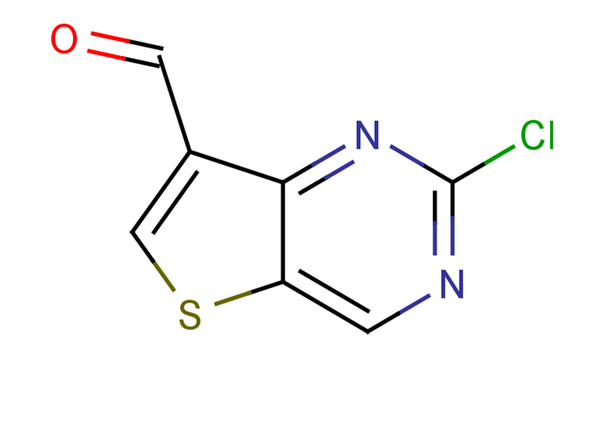 2-chlorothieno[3,2-d]pyrimidine-7-carbaldehyde