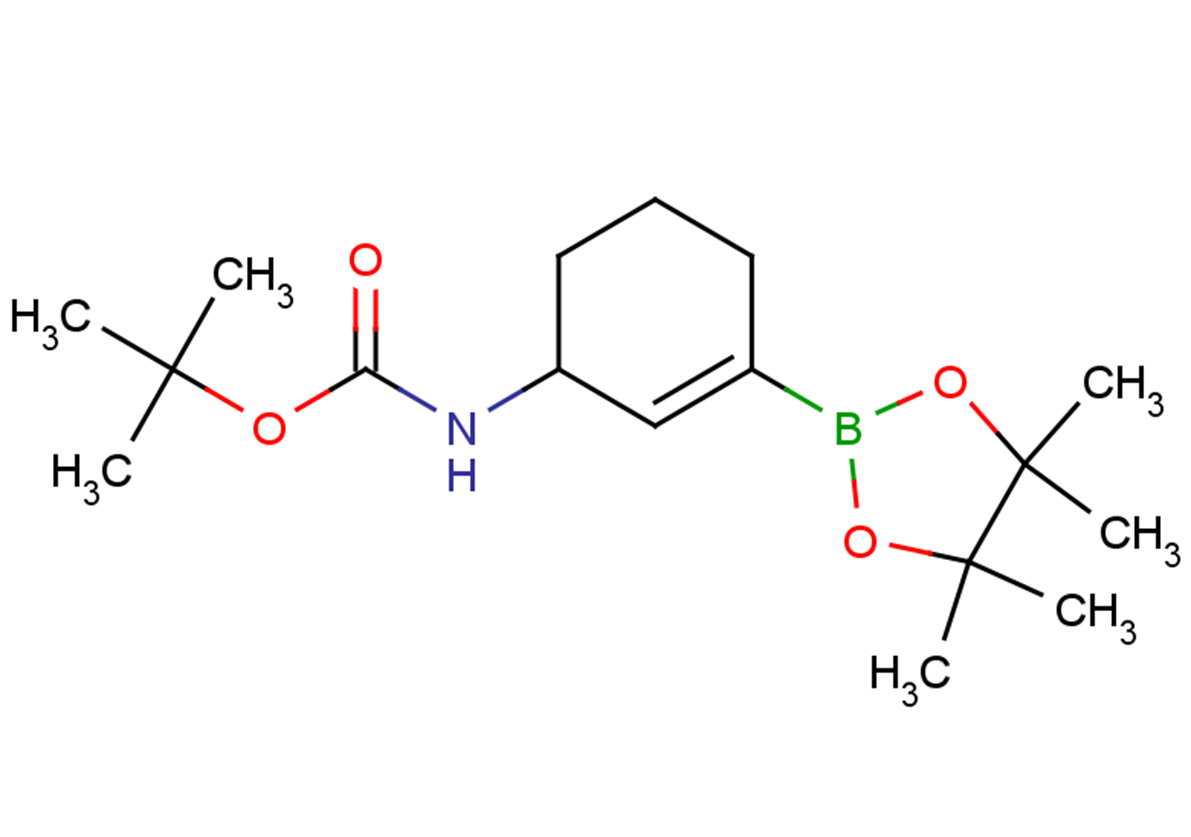 tert-butyl N-[3-(4,4,5,5-tetramethyl-1,3,2-dioxaborolan-2-yl)cyclohex-2-en-1-yl]carbamate