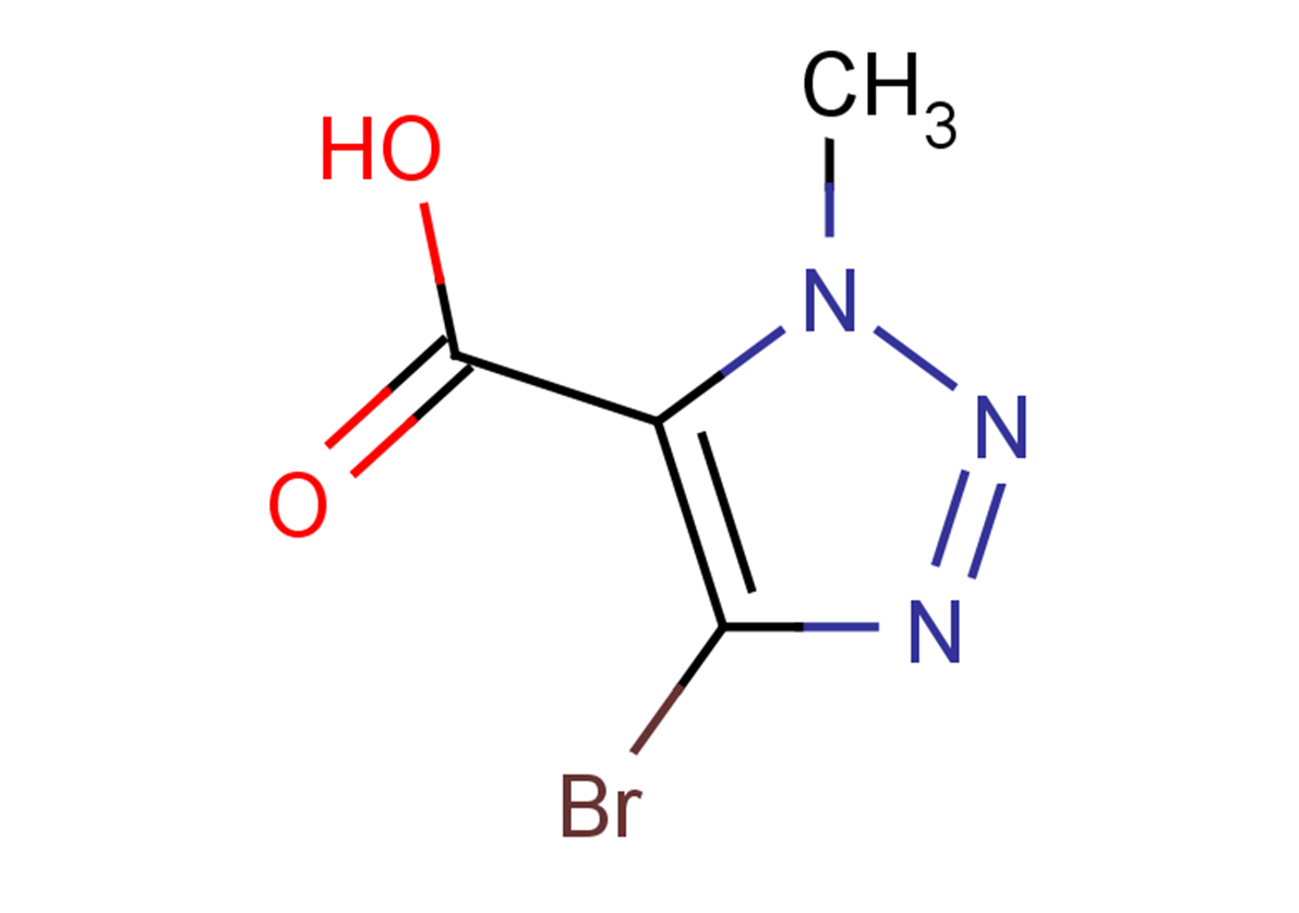 4-bromo-1-methyl-1H-1,2,3-triazole-5-carboxylic acid