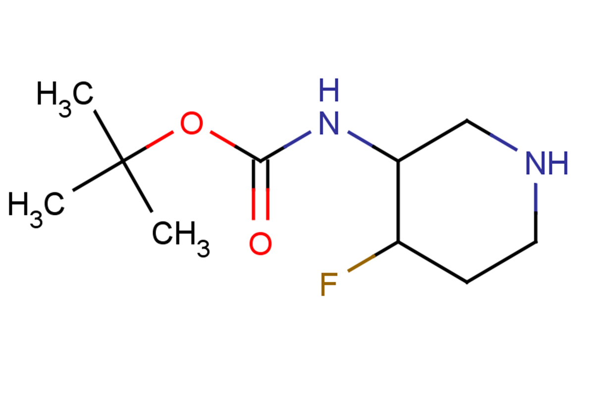 tert-butyl N-(4-fluoropiperidin-3-yl)carbamate