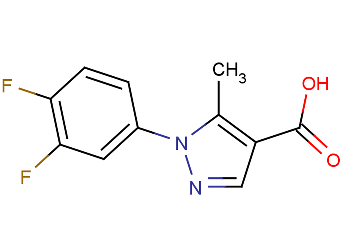 1-(3,4-difluorophenyl)-5-methyl-1H-pyrazole-4-carboxylic acid
