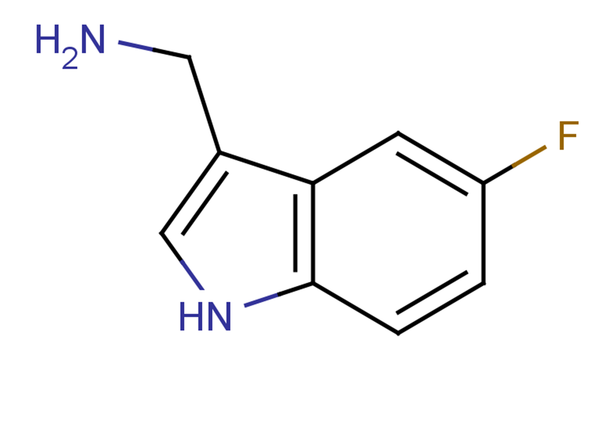 (5-fluoro-1H-indol-3-yl)methanamine