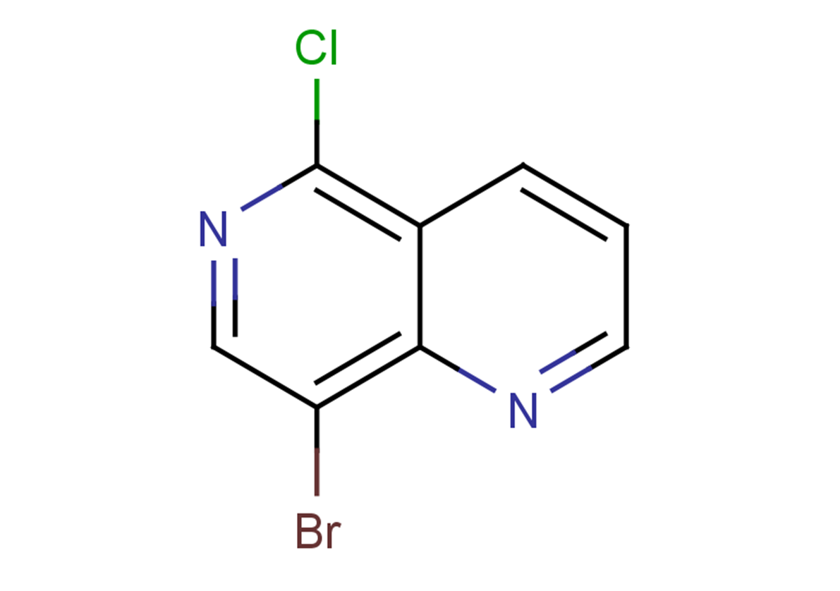 8-bromo-5-chloro-1,6-naphthyridine