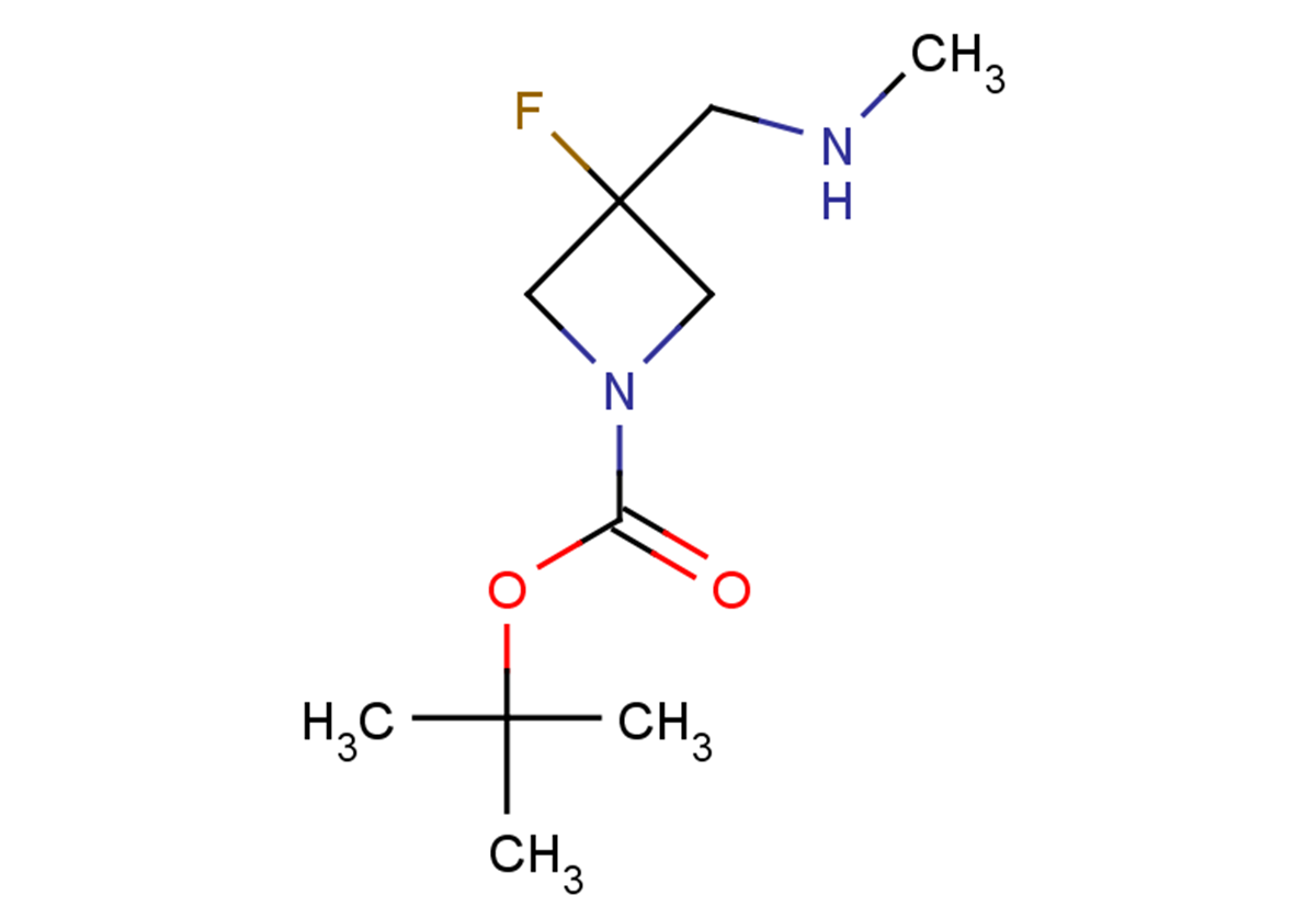 tert-butyl 3-fluoro-3-[(methylamino)methyl]azetidine-1-carboxylate